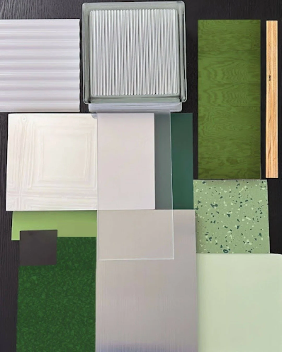 HUXHUX Design developed a carefully considered interior environment whose material palette is rooted in the process of tattooing, uniting Tiny Zaps&rsquo; aesthetic across all touchpoints. Visitors immediately note a calm monochromatic green environm