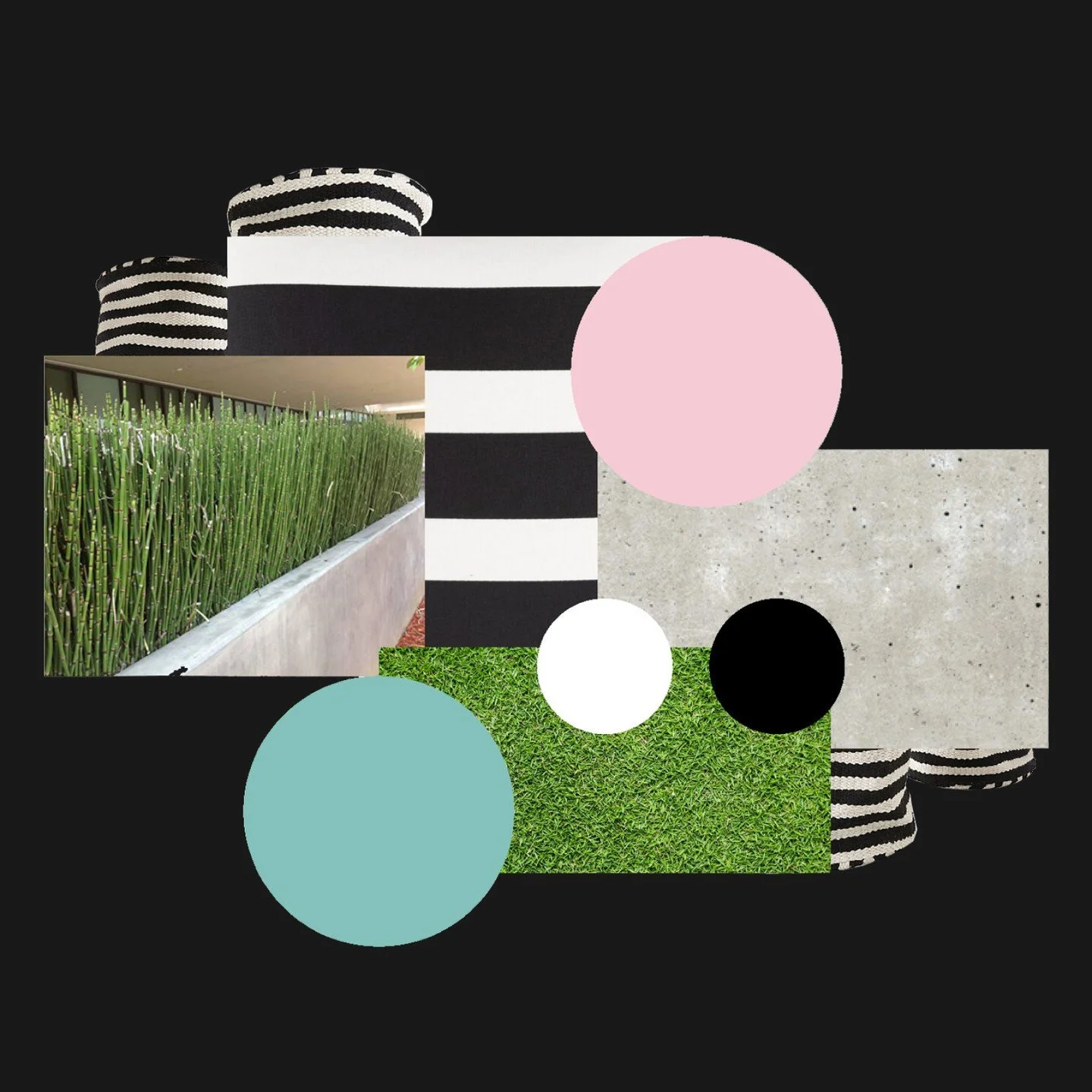 Highlighted here is the material palette we developed for Coffee Dose at Melrose, part of our design for the Bandier Flagship project. We worked closely with the caf&eacute;&rsquo;s founders to shape the details to their specifications, creating a sp