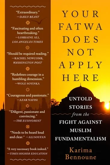 This book contains the stories of the murders and devastation caused by people who consider themselves the religious guardians of Islam and who feel they alone have the right to determine who is and who is not worthy to be considered a Muslim...and the brave men and women with the courage to oppose them. A Must Read ! “..the struggle waged in Muslim majority societies against extremism is one of the most important-and-overlooked human rights struggles in the world.” …….karima bennoune