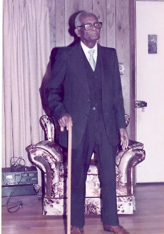Porter 'Big Daddy' Walls, born January 1895, at age 90