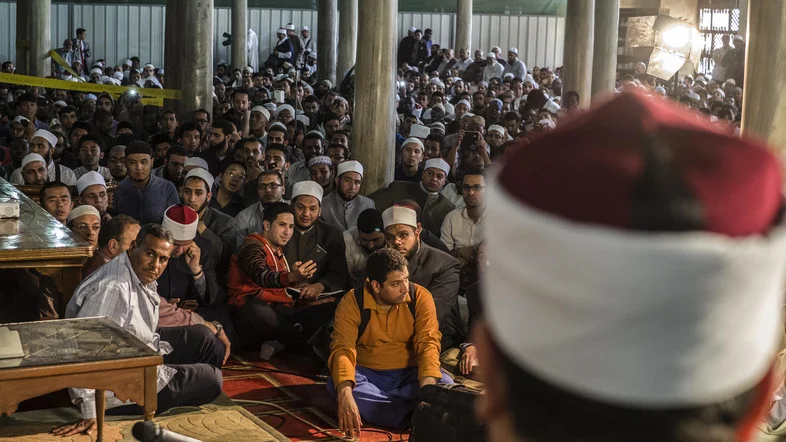 Some scholars at Al Azhar