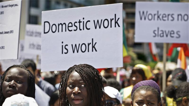 Migrant workers from African countries often face abusive conditions in the Middle East