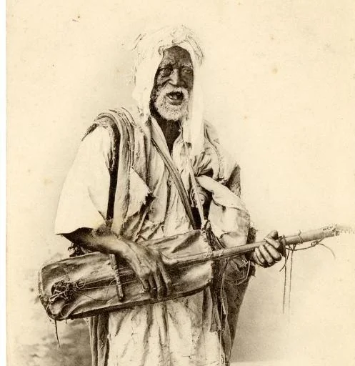 A musical griot, keeper of oral traditions