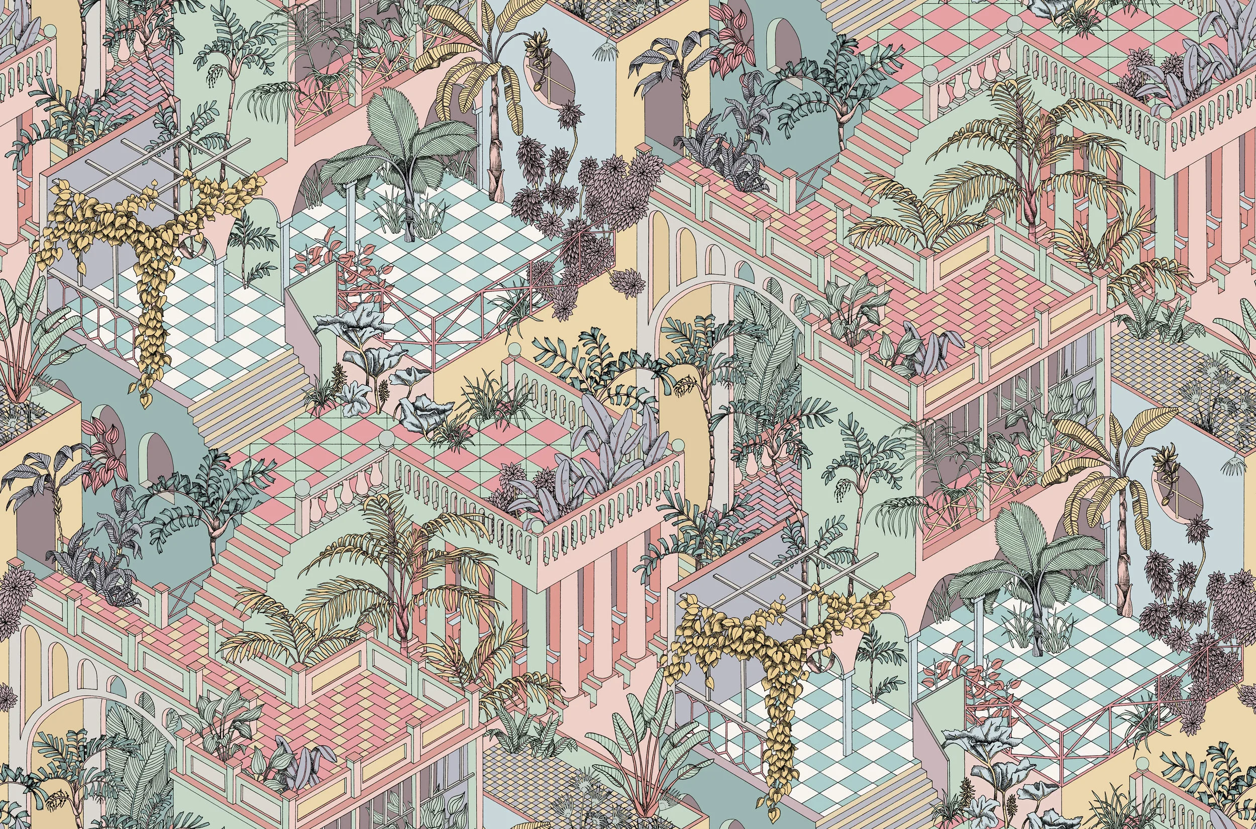112/6023 MIAMI WALLPAPER