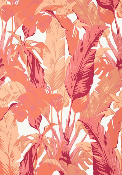 T10130 TRAVELERS PALM WALLPAPER