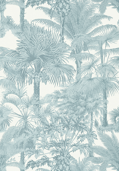 T10104 PALM BOTANICAL WALLPAPER