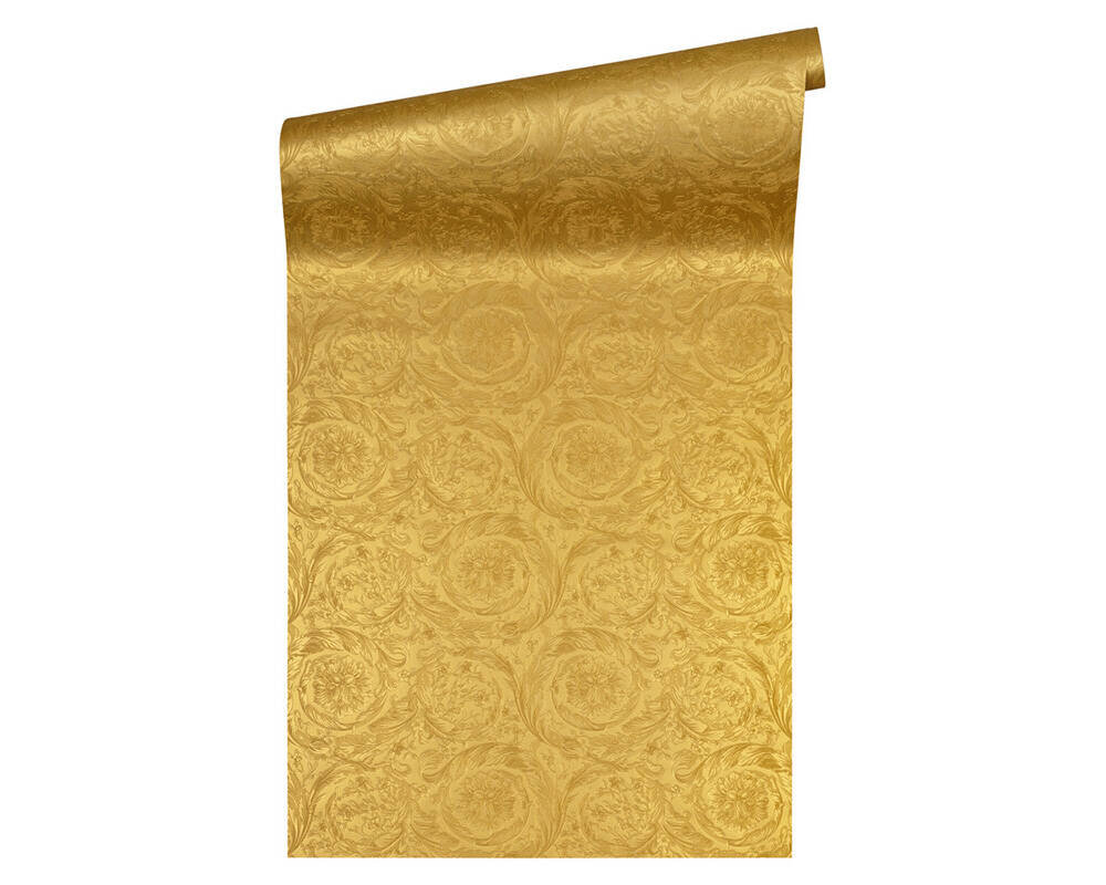 366927 VERSACE METALLIC BAROCCO FLOWERS