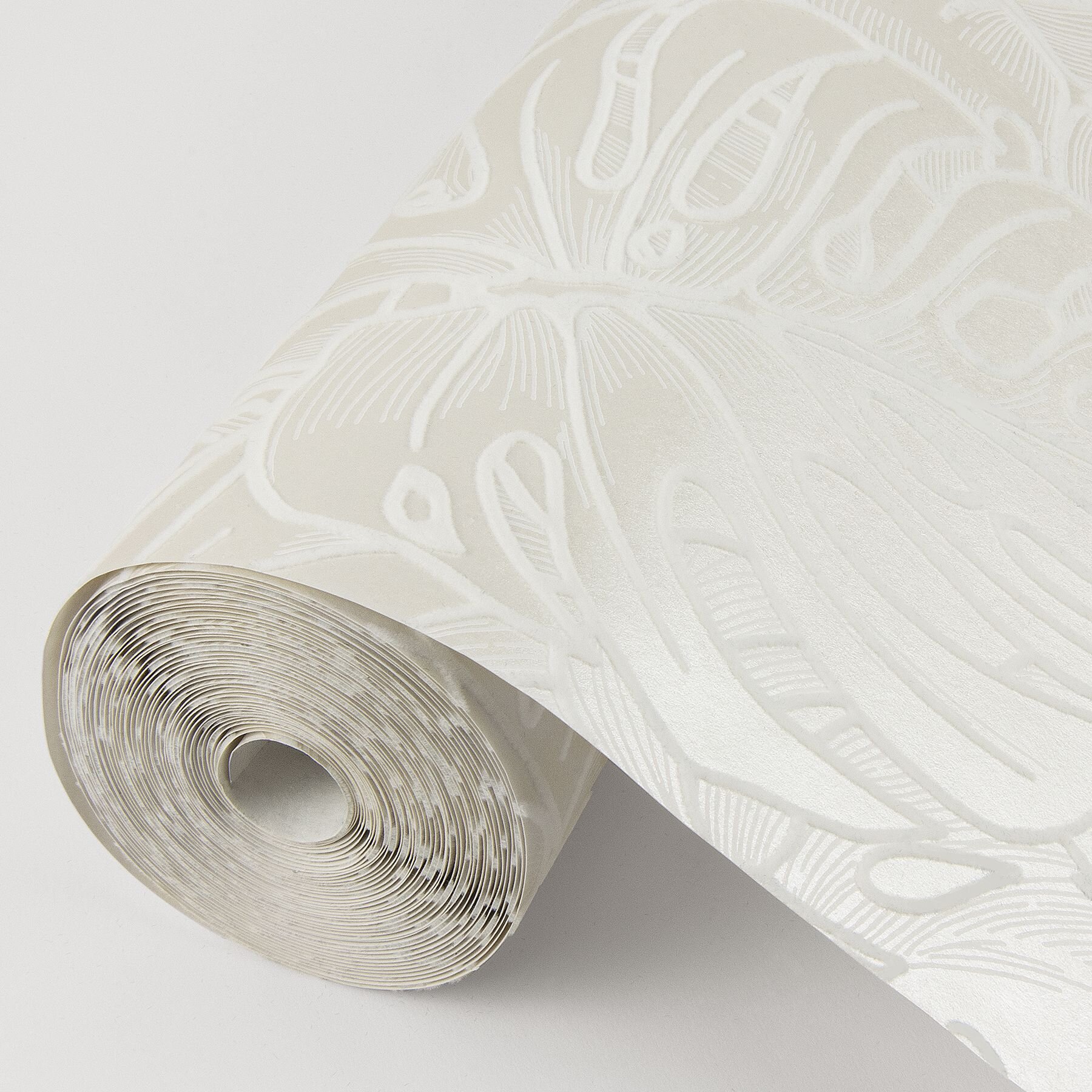 2964-87340 FLOCK BALBOA BOTANICAL WALLPAPER