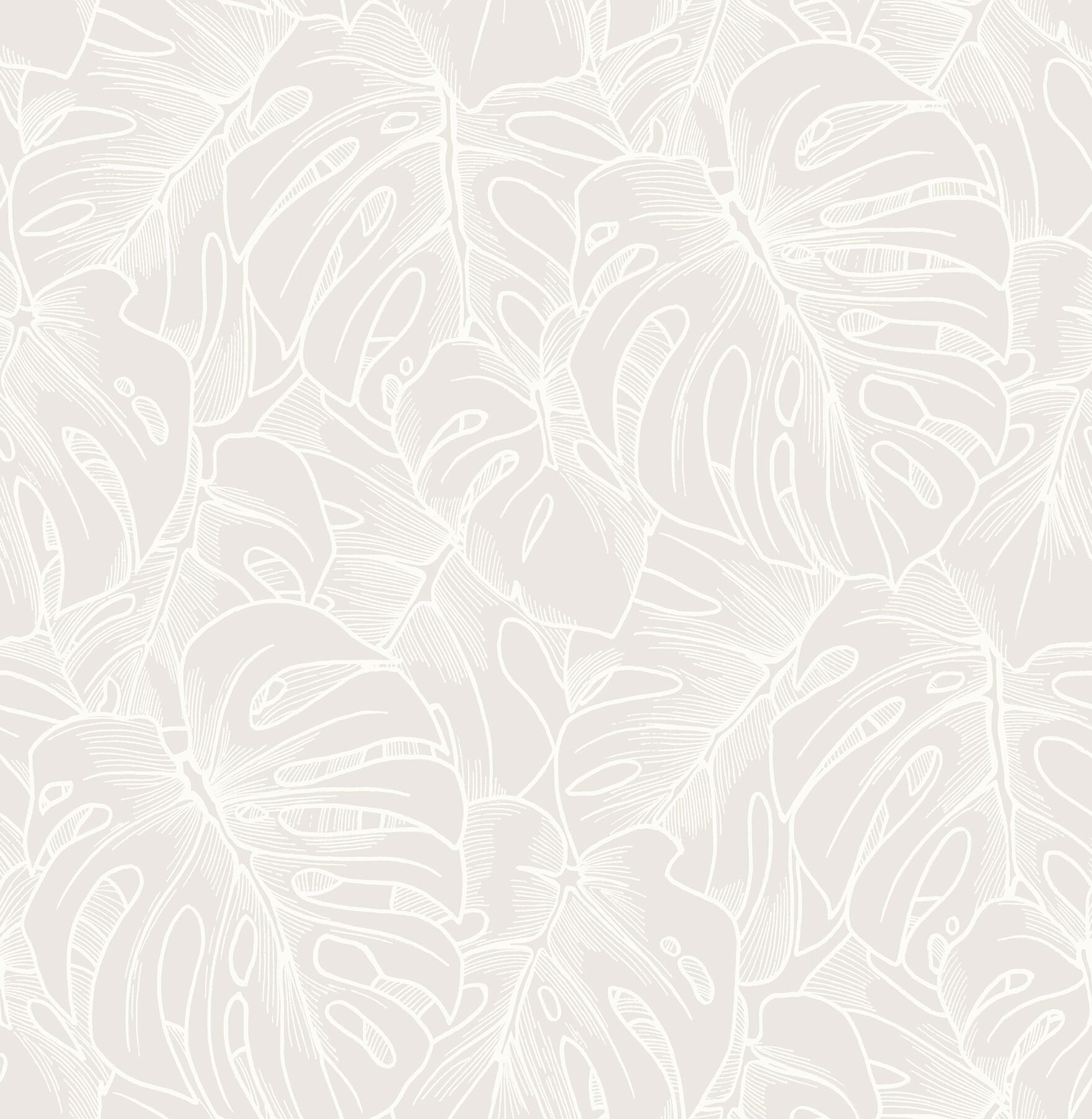 2964-87340 FLOCK BALBOA BOTANICAL WALLPAPER