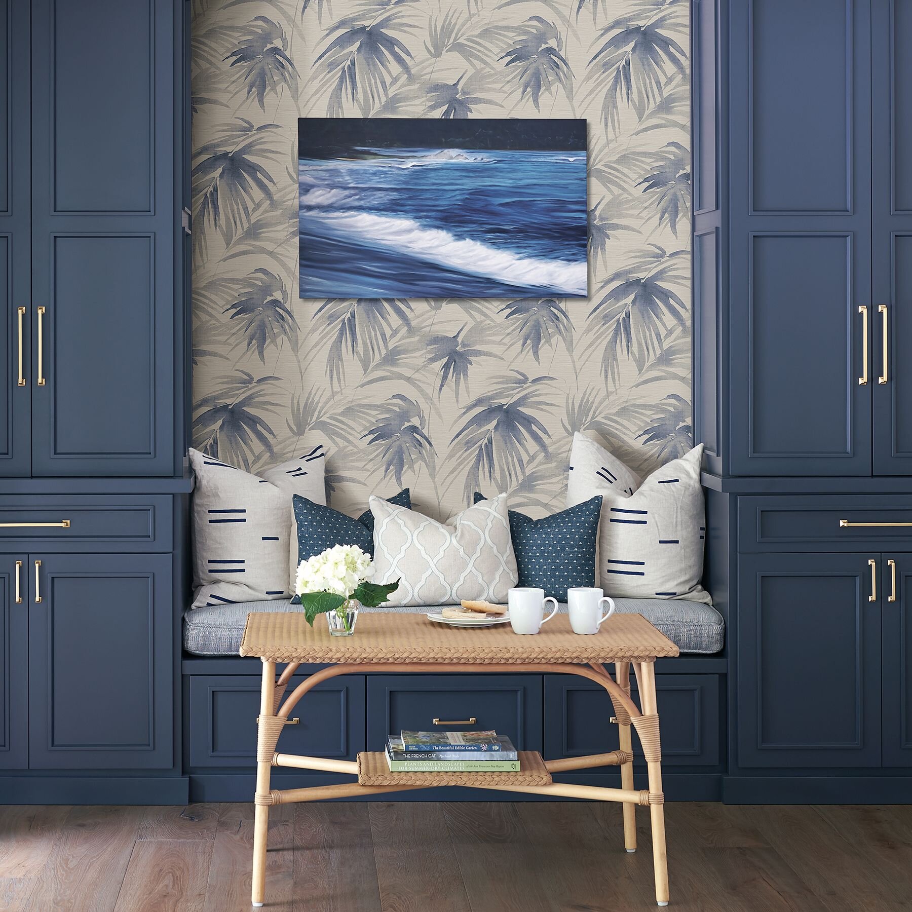 2964-87410 DARLANA GRASSCLOTH WALLPAPER