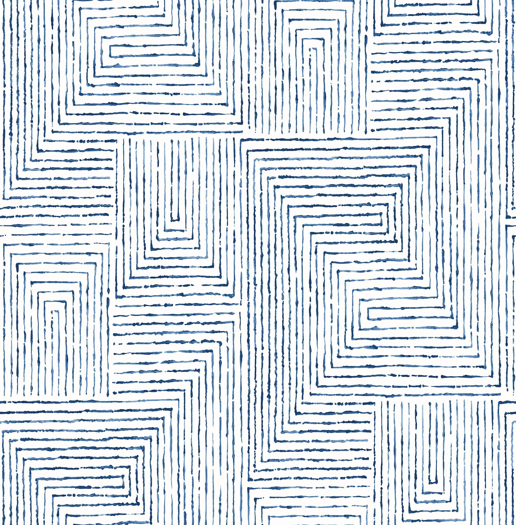 2964-25955 MERRITT GEOMETRIC WALLPAPER