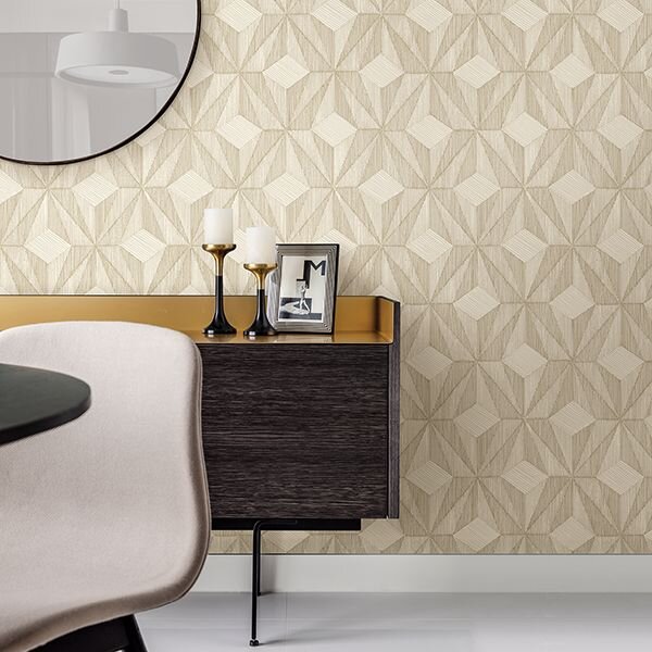 2908-87104 PARAGON GEOMETRIC WALLPAPER