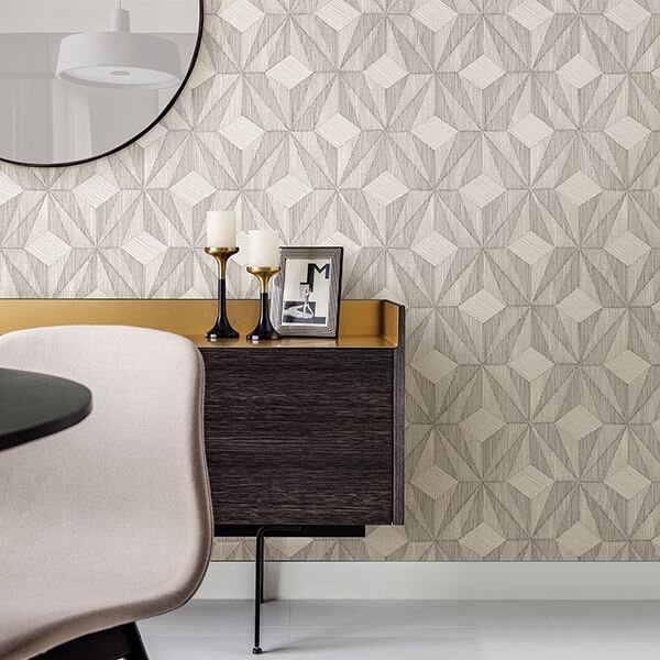 2908-87102 PARAGON GEOMETRIC WALLPAPER