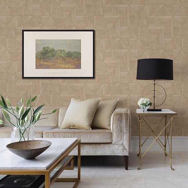 2908-25323 CHEVERNY GEOMETRIC WOOD WALLPAPER
