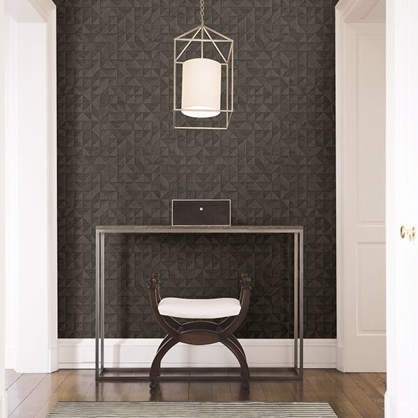 2908-25326 GALLERIE GEOMETRIC WOOD WALLPAPER