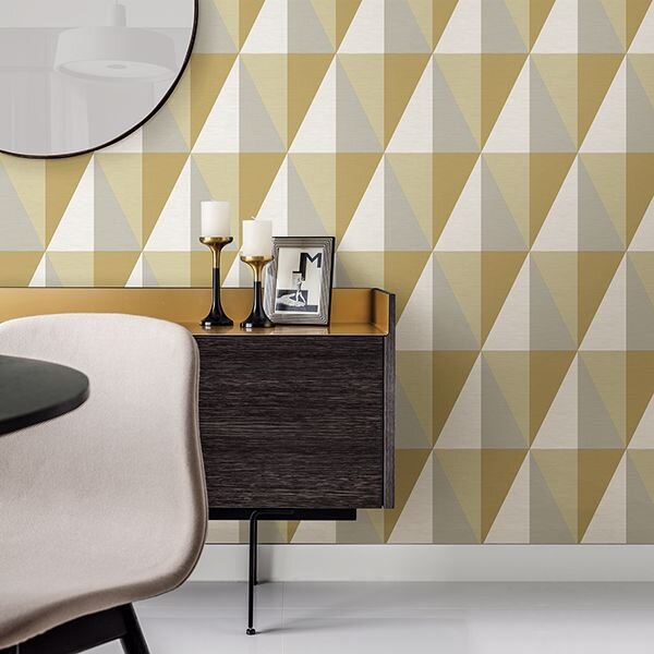 2902-25538 ASPECT GEOMETRIC WALLPAPER