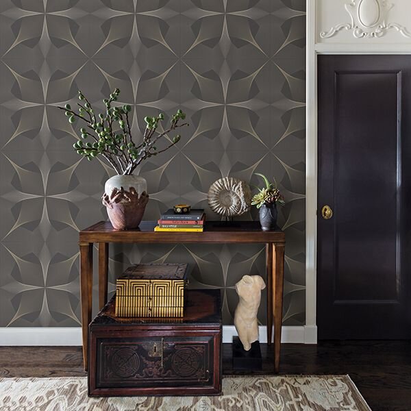 2902-25525 RADIUS GEOMETRIC WALLPAPER