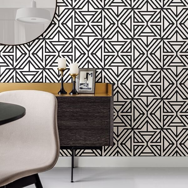 2902-25553 HELIOS GEOMETRIC WALLPAPER