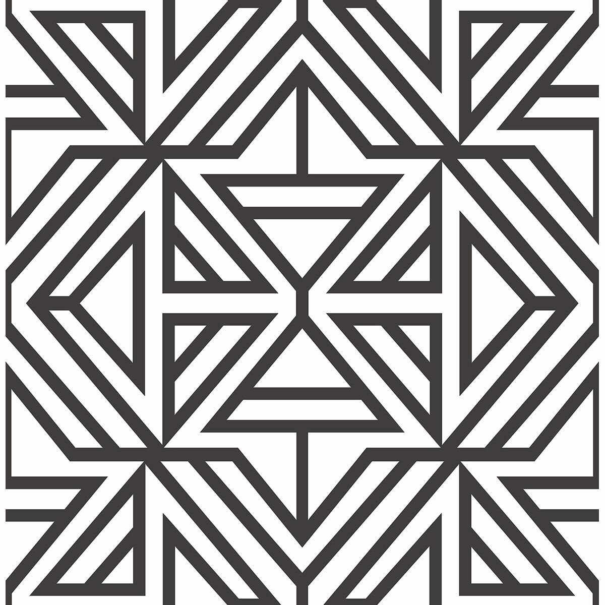 2902-25553 HELIOS GEOMETRIC WALLPAPER