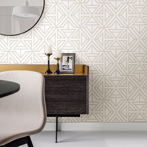 2902-25554 HELIOS GEOMETRIC WALLPAPER