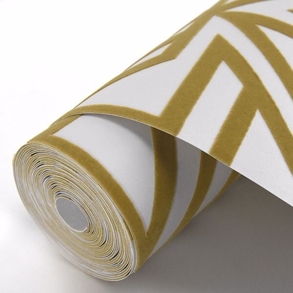 2902-87330 FLOCK HELIOS GEOMETRIC WALLPAPER