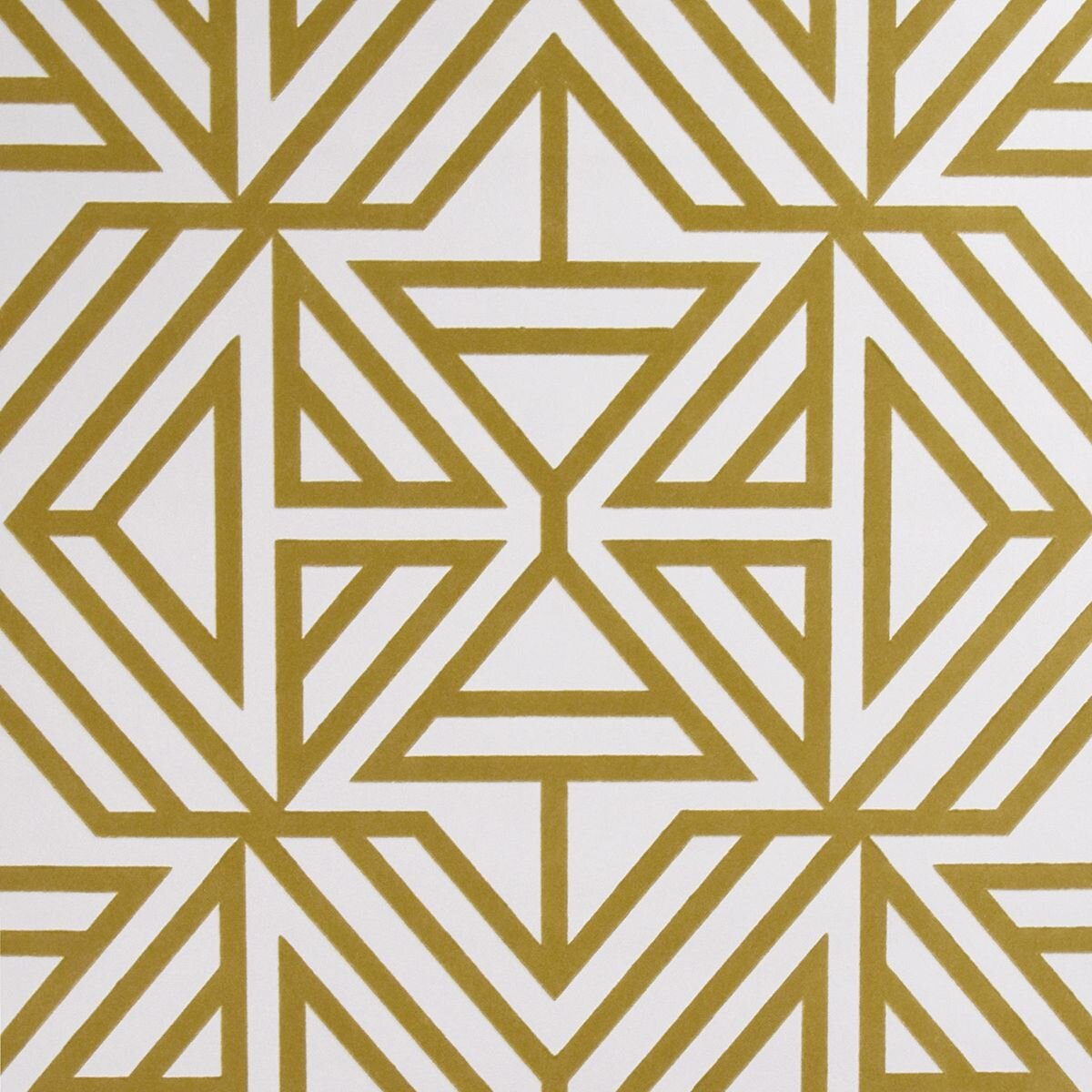2902-87330 FLOCK HELIOS GEOMETRIC WALLPAPER