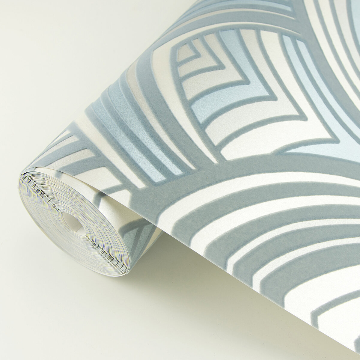 2969-87353 FLOCK CABARITA LEAVES WALLPAPER