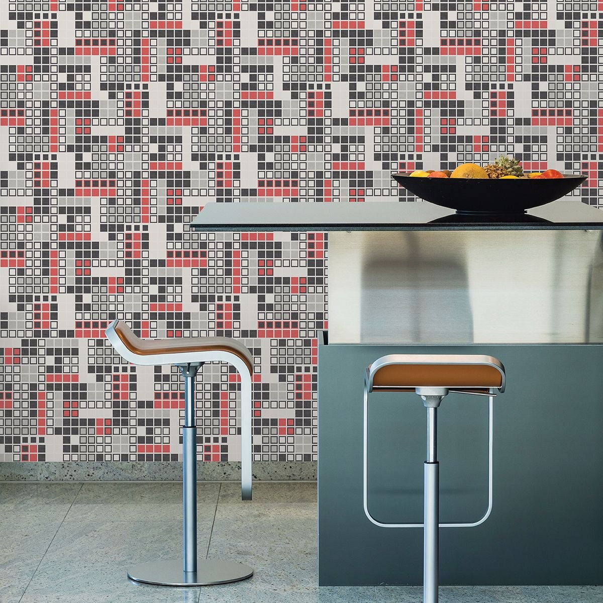 2949-60701 BANTRY GEOMETRIC WALLPAPER