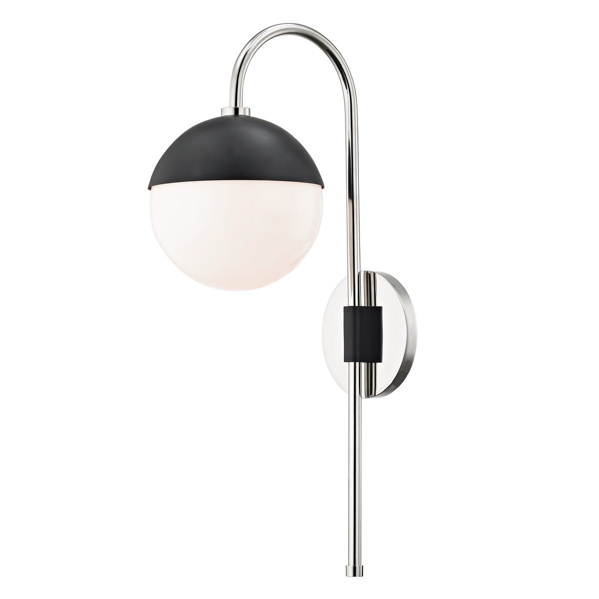 HL249101-PN/BK RENEE PLUG IN SCONCE