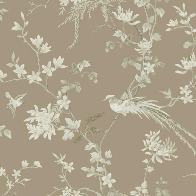 KT2172 BIRD AND BLOSSOM CHINOSERIE WALLPAPER