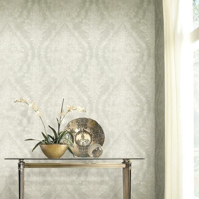 KT2214 CHARLESTON DAMASK WALLPAPER