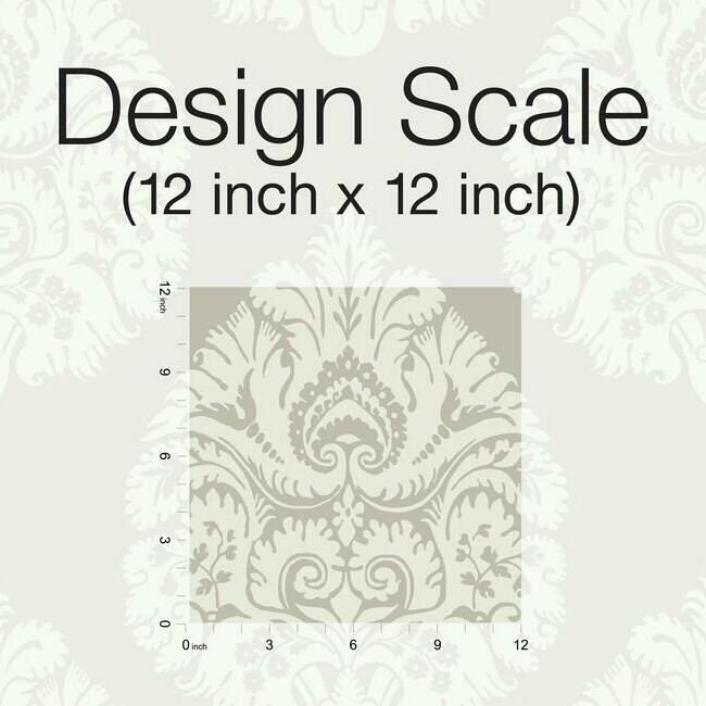 KT2142 TEARDROP DAMASK WALLPAPER
