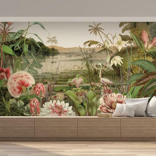 MU0262M FLOATING GARDENS MURAL