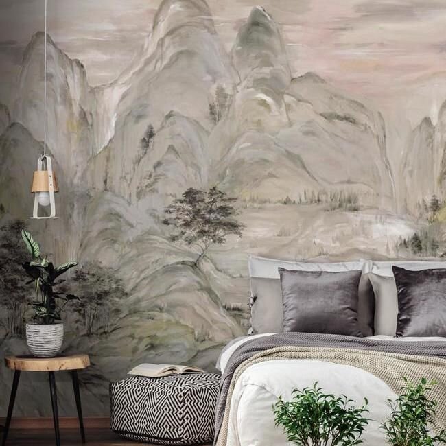 AF6597M MISTY MOUNTAIN MURAL