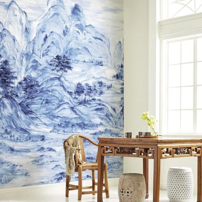 AF6598M MISTY MOUNTAIN MURAL