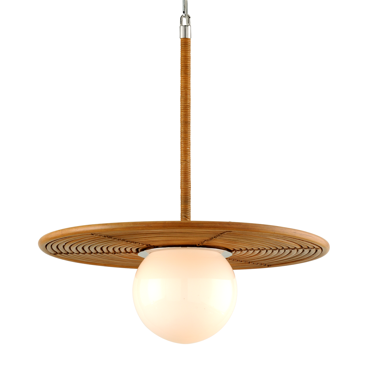 291-42 HULA HOOP LARGE PENDANT