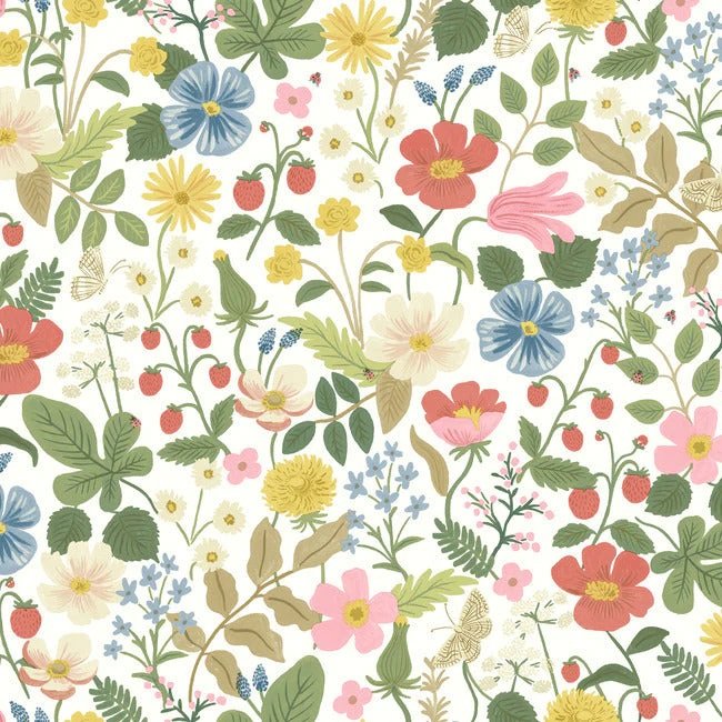 RP7354 STRAWBERRY FIELDS WALLPAPER