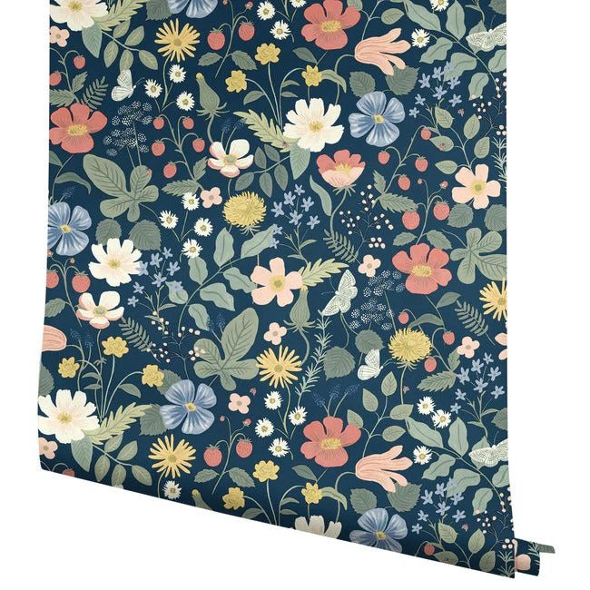 RP7358 STRAWBERRY FIELDS WALLPAPER
