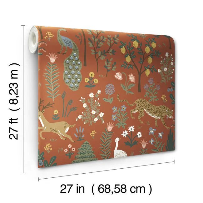RP7301 MENAGERIE WALLPAPER