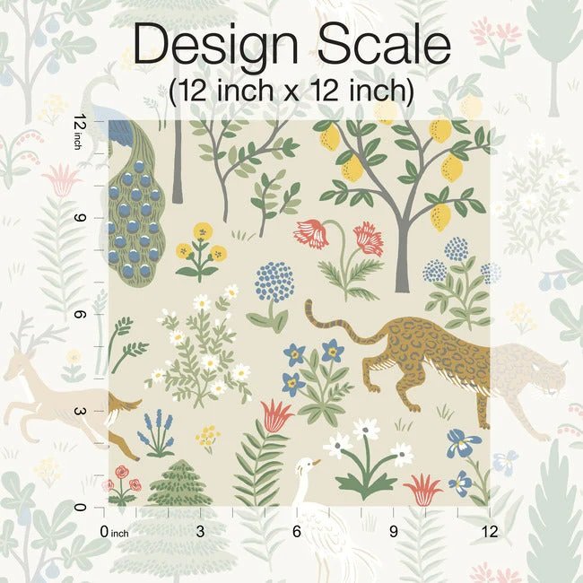 RP7303 MENAGERIE WALLPAPER