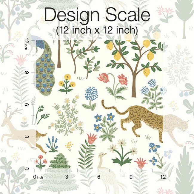 RP7305 MENAGERIE WALLPAPER