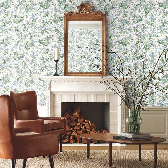 RP7382 CORNFLOWER WALLPAPER