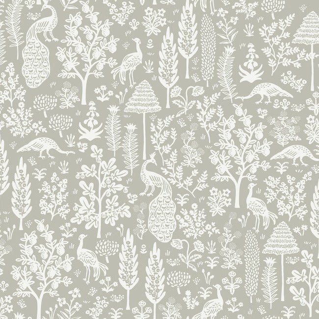 RP7369 MENAGERIE TOILE WALLPAPER