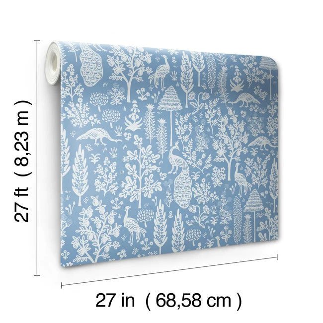 RP7370 MENAGERIE TOILE WALLPAPER
