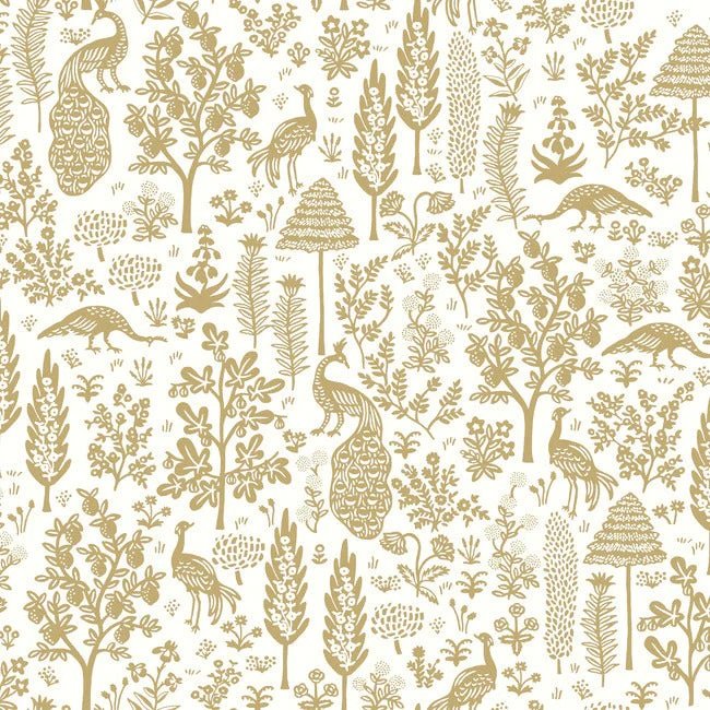 RP7371 MENAGERIE TOILE WALLPAPER