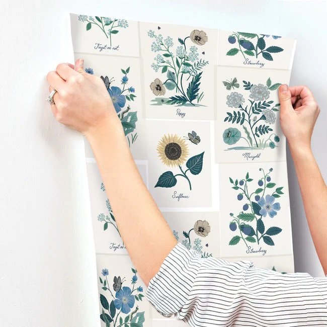 RP7335 BOTANICAL PRINTS WALLPAPER