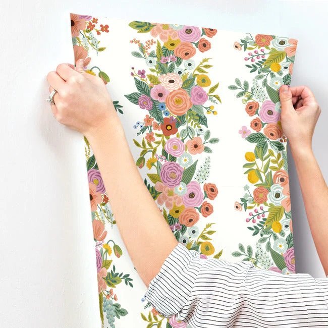 RP7310 GARDEN PARTY TRELLIS WALLPAPER