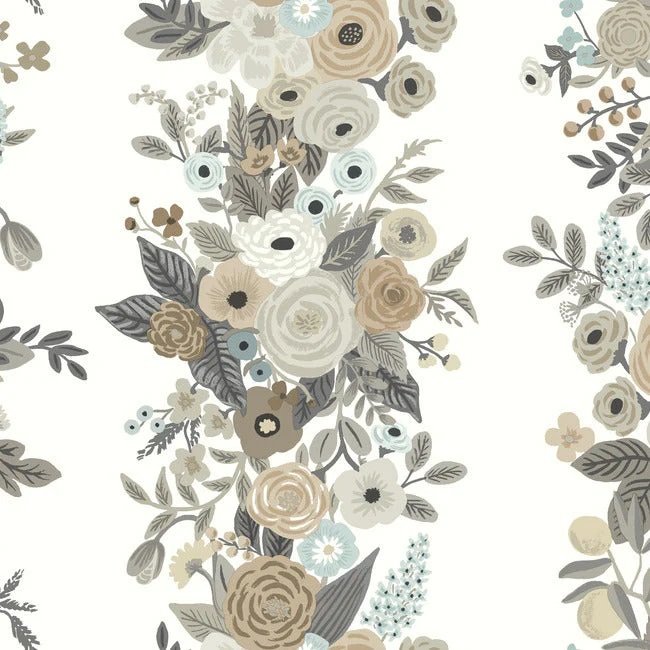 RP7313 GARDEN PARTY TRELLIS WALLPAPER