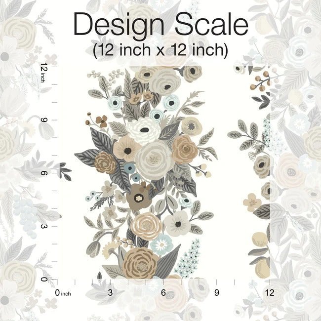 RP7313 GARDEN PARTY TRELLIS WALLPAPER