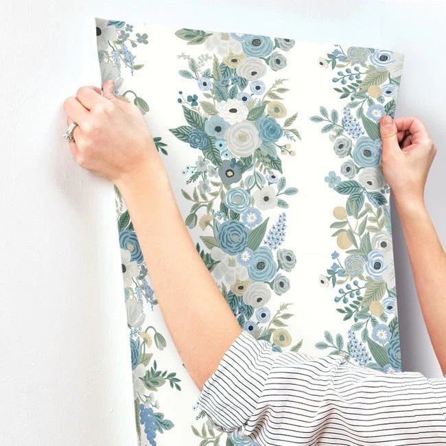 RP7314 GARDEN PARTY TRELLIS WALLPAPER
